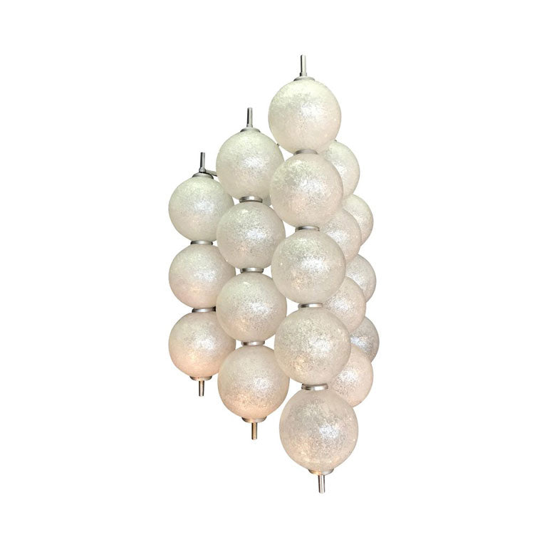  PAIR OF VENINI WALL SCONCES
