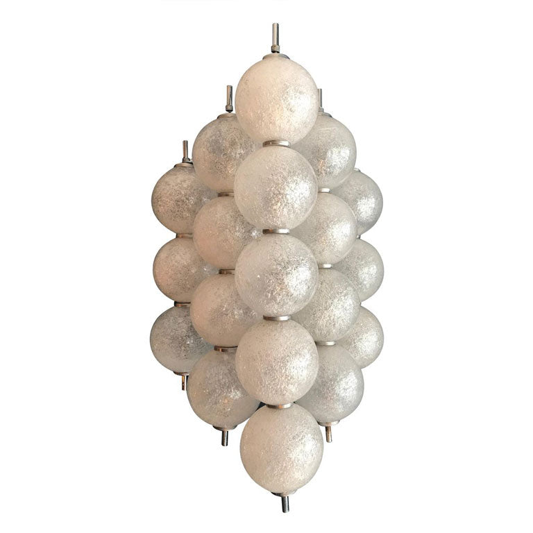  PAIR OF VENINI WALL SCONCES
