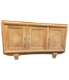 1940s Natural Oak Sideboard by Gaston Poisson - Mid Century Sideboards - Ed Butcher Antiques