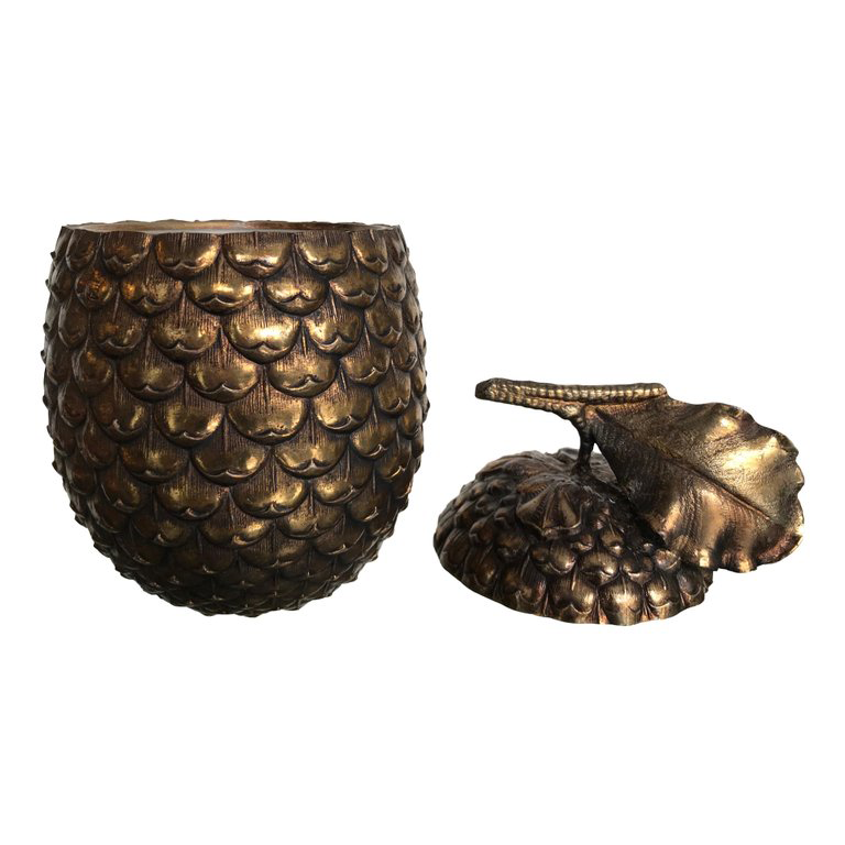 RARE MAURO MANETTI ACORN ICE BUCKET