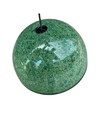 RARE MURANO GREEN MURRINE GLASS PENDANT LIGHT BY GAE AULENTI FOR VISTOSI