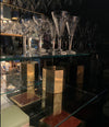 RARE 1970S BLACK LACQUER AND INLAY BAR CABINET BY PACO RABANNE