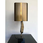 RARE MAISON CHARLES LAMP "CARAIBES ECRAN" BY CHYSTIANE CHARLES