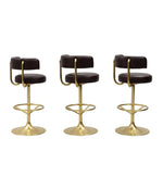 SET OF THREE BÖRGE JOHANSSON “JUPITER” BAR STOOLS