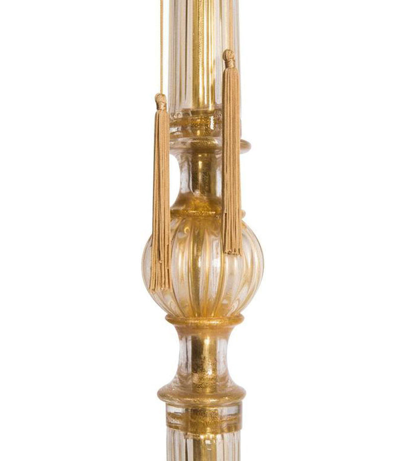 STUNNING BAROVIER AND TOSA MURANO GLASS FLOOR LAMP