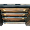 STUNNING LUCIANO FRIGERIO PALISANDER AND BRONZE CREDENZA