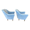 STUNNING PAIR OF ICO PARISI ARMCHAIRS