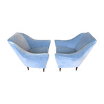 STUNNING PAIR OF ICO PARISI ARMCHAIRS