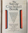 Original 1930 Savoy cocktail book by Harry Craddock