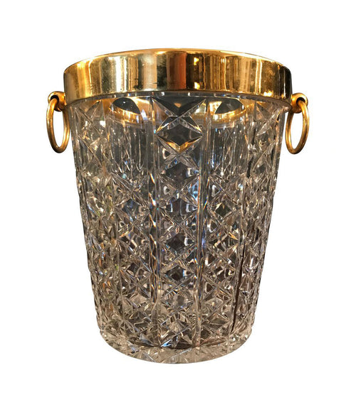 VAL ST LAMBERT CRYSTAL CHAMPAGNE BUCKET