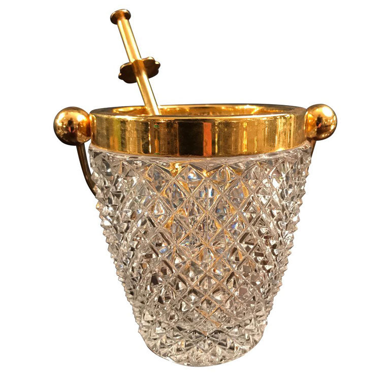 VAL ST LAMBERT CRYSTAL ICE BUCKET