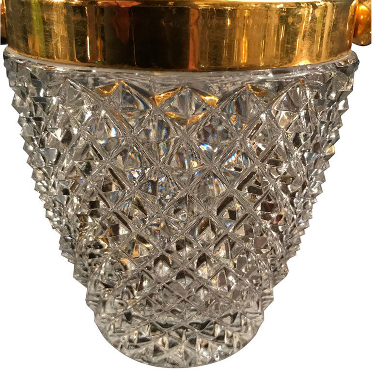 VAL ST LAMBERT CRYSTAL ICE BUCKET